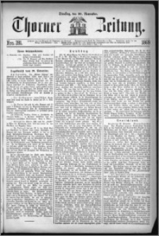 Thorner Zeitung 1869, No. 281 + Beilage