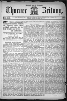 Thorner Zeitung 1869, No. 305 + Beilagenwerbung