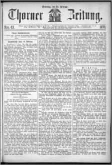 Thorner Zeitung 1870, No. 43