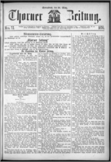 Thorner Zeitung 1870, No. 72