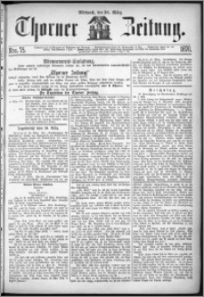 Thorner Zeitung 1870, No. 75