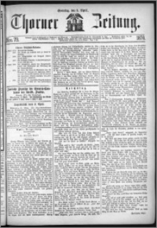 Thorner Zeitung 1870, No. 79