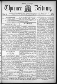 Thorner Zeitung 1870, No. 81