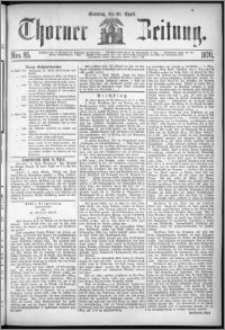 Thorner Zeitung 1870, No. 85