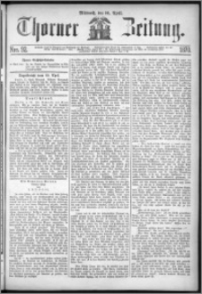 Thorner Zeitung 1870, No. 92