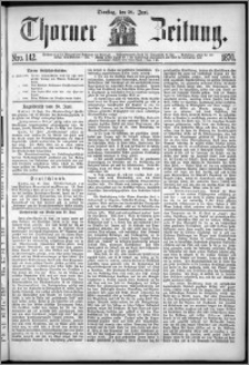 Thorner Zeitung 1870, No. 142