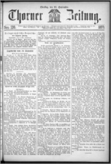 Thorner Zeitung 1870, No. 220