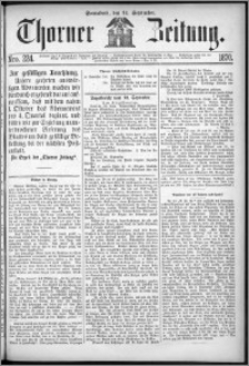 Thorner Zeitung 1870, No. 224