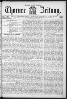 Thorner Zeitung 1870, No. 273