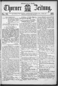 Thorner Zeitung 1870, No. 293