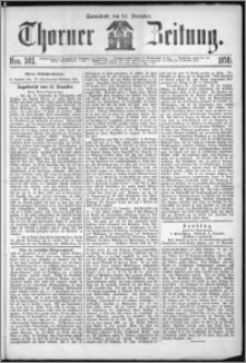 Thorner Zeitung 1870, No. 302