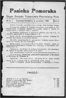 Pasieka Pomorska 1928, R. 2, nr 9