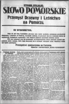 Słowo Pomorskie 1923.12.09 R.3 wydanie specjalne