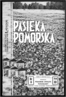 Pasieka Pomorska 1938, R. 12, nr 8