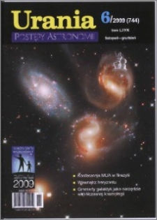 Urania - Postępy Astronomii 2009, T. 80 nr 6 (744)