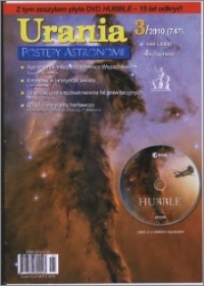 Urania - Postępy Astronomii 2010, T. 81 nr 3 (747)