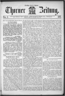 Thorner Zeitung 1871, Nro. 2