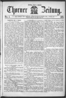 Thorner Zeitung 1871, Nro. 5