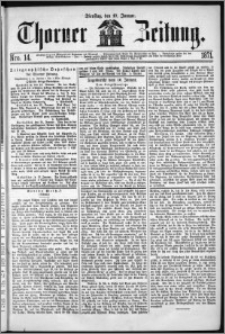 Thorner Zeitung 1871, Nro. 14