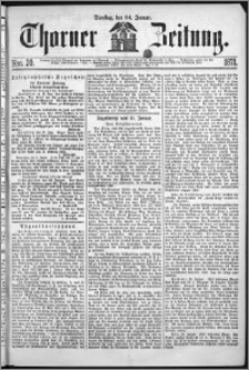 Thorner Zeitung 1871, Nro. 20 + Extra Beilage