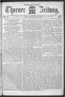 Thorner Zeitung 1871, Nro. 47