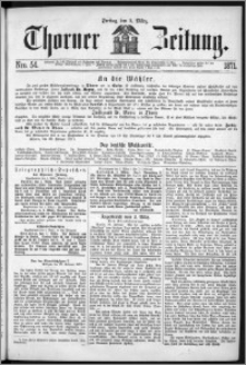 Thorner Zeitung 1871, Nro. 54