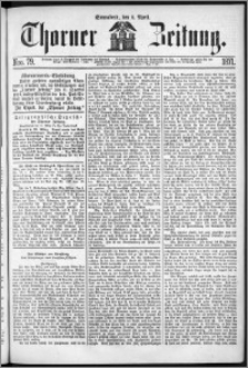 Thorner Zeitung 1871, Nro. 79