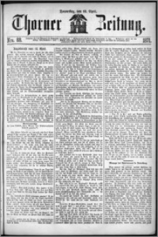 Thorner Zeitung 1871, Nro. 88