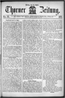 Thorner Zeitung 1871, Nro. 89