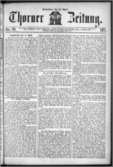 Thorner Zeitung 1871, Nro. 90