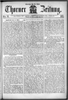 Thorner Zeitung 1871, Nro. 91