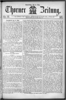 Thorner Zeitung 1871, Nro. 111