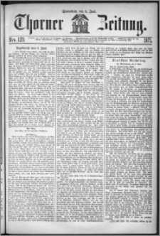 Thorner Zeitung 1871, Nro. 129 + Extra Beilage