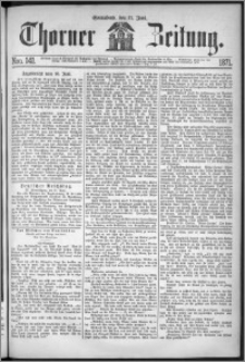Thorner Zeitung 1871, Nro. 141
