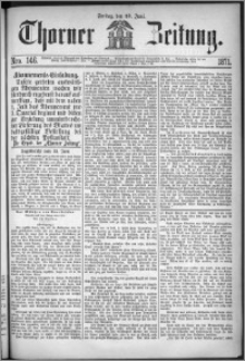 Thorner Zeitung 1871, Nro. 146