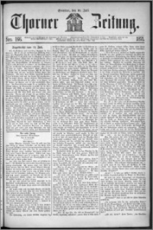 Thorner Zeitung 1871, Nro. 166