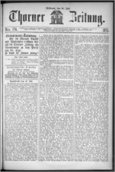 Thorner Zeitung 1871, Nro. 174 + Extra Beilage