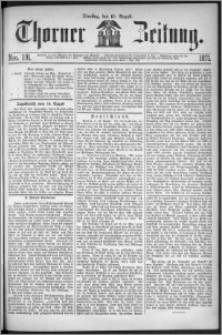Thorner Zeitung 1871, Nro. 191