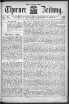 Thorner Zeitung 1871, Nro. 194
