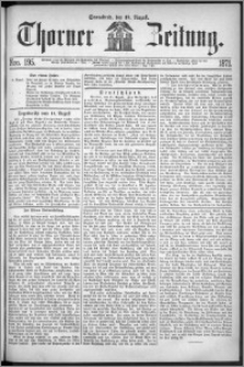 Thorner Zeitung 1871, Nro. 195