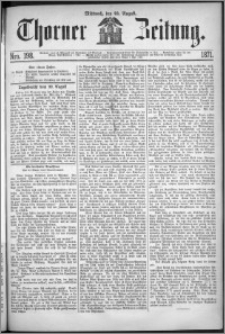 Thorner Zeitung 1871, Nro. 198