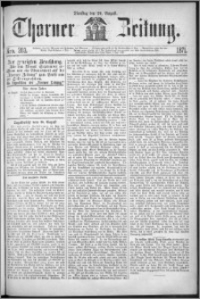 Thorner Zeitung 1871, Nro. 203