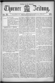 Thorner Zeitung 1871, Nro. 215