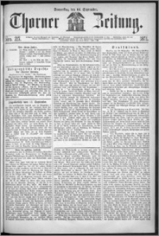 Thorner Zeitung 1871, Nro. 217