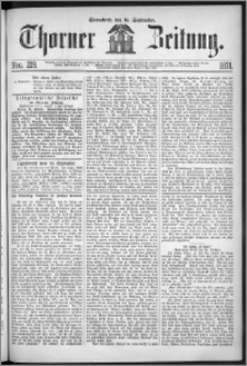 Thorner Zeitung 1871, Nro. 219