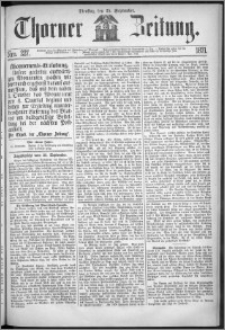Thorner Zeitung 1871, Nro. 227