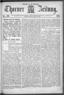 Thorner Zeitung 1871, Nro. 228