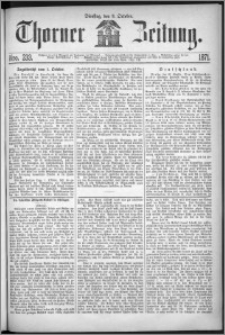 Thorner Zeitung 1871, Nro. 233