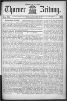 Thorner Zeitung 1871, Nro. 234 + Extra Beilage