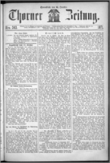 Thorner Zeitung 1871, Nro. 243